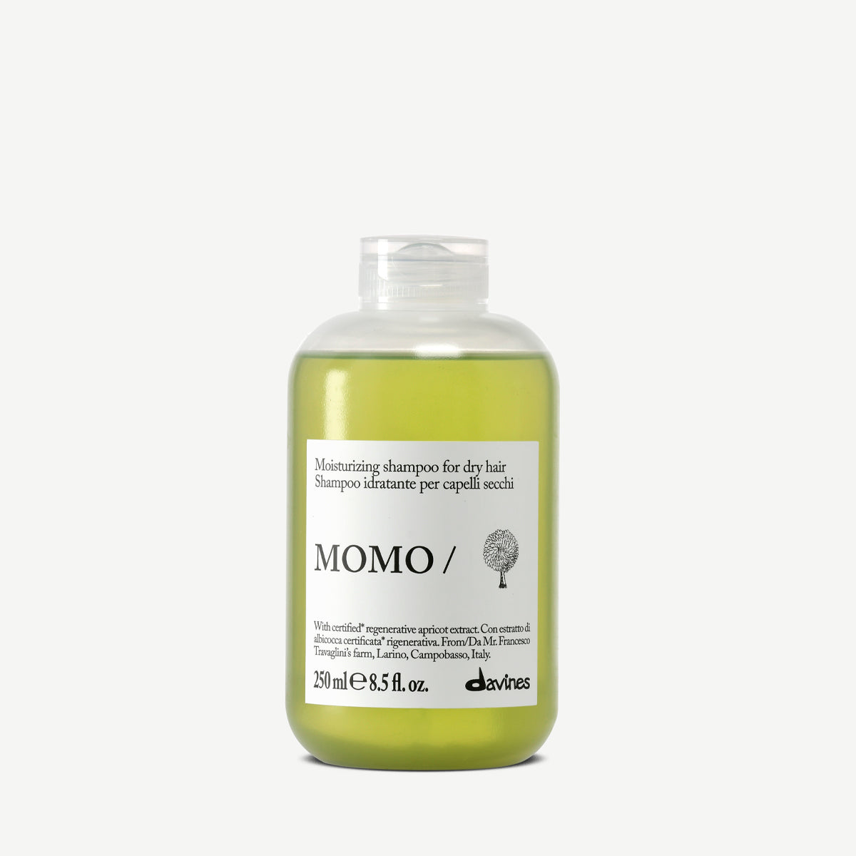 Davines UK MOMO Shampoo - Moisturizing shampoo for dry hair