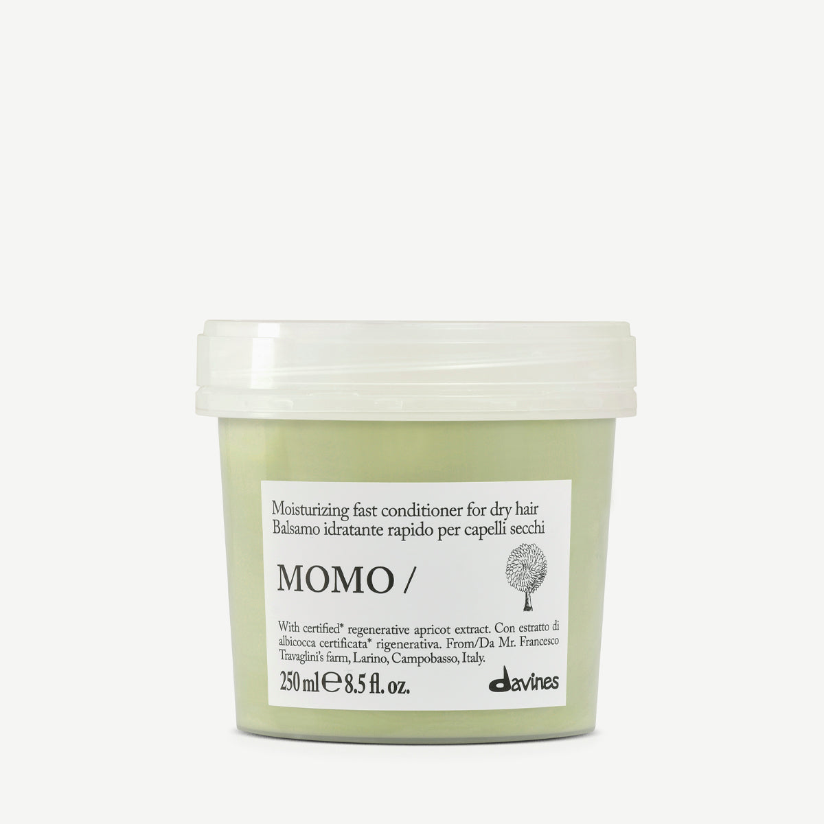 Davines UK MOMO Conditioner - Moisturizing fast conditioner for dry hair