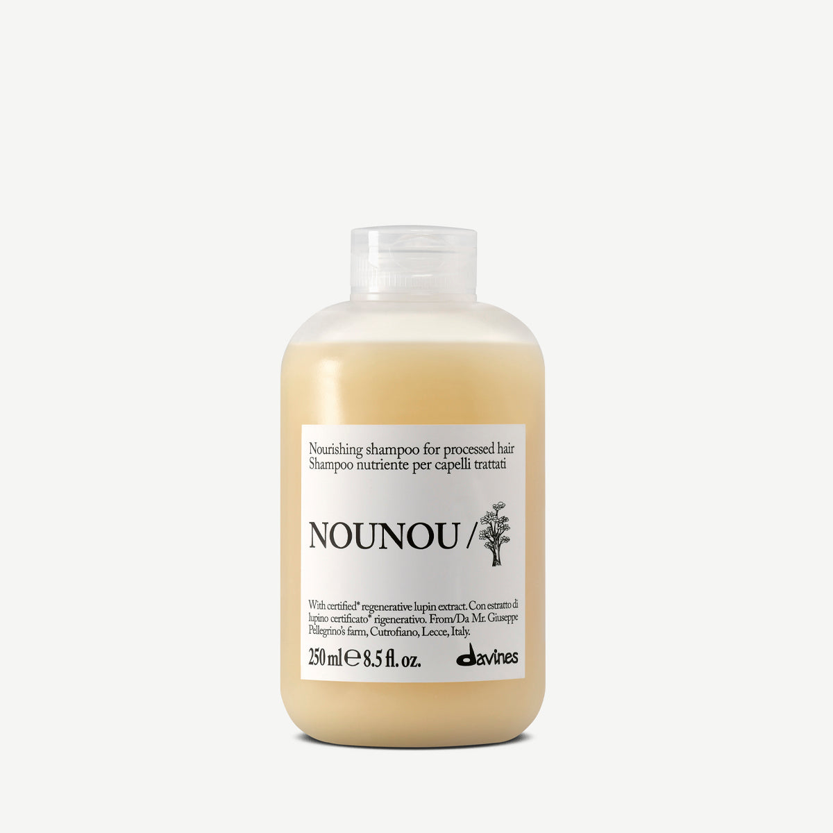 Davines UK NOUNOU Shampoo - Nourishing shampoo for processed hair