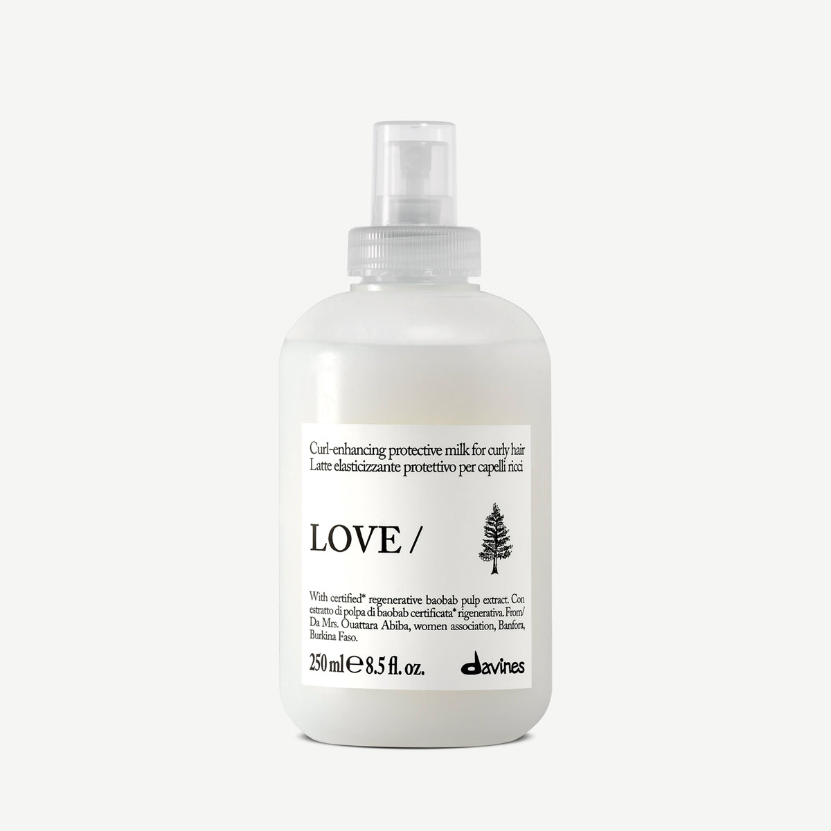 Davines UK LOVE CURL Enhancing Milk - Curl-enhancing protective milk for curly hair