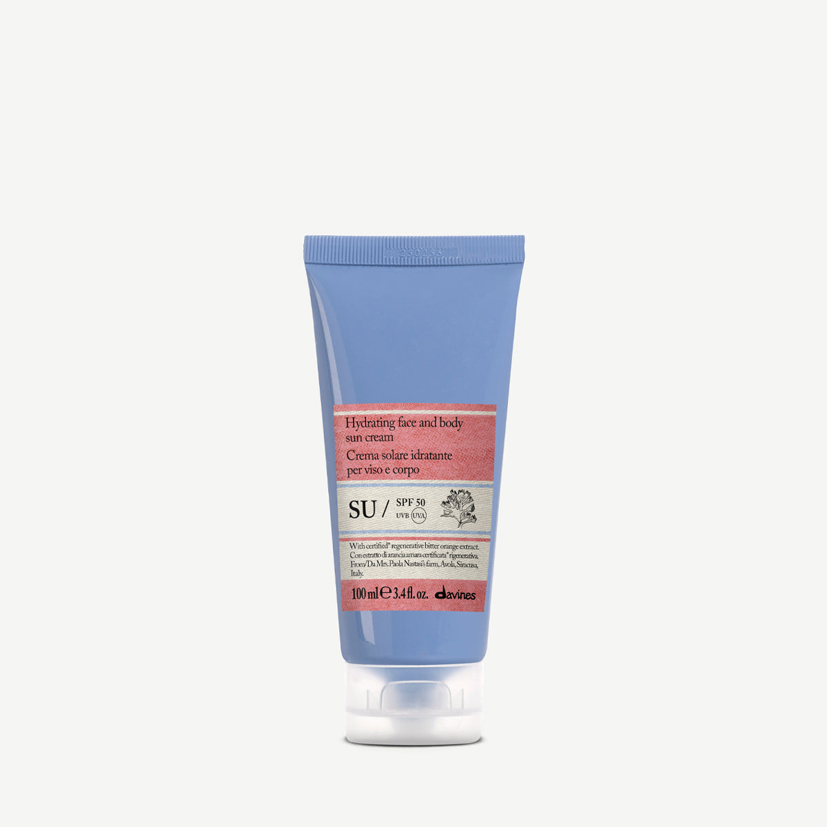 Davines UK SU SPF50 - Hydrating SPF 50 face and body sun cream