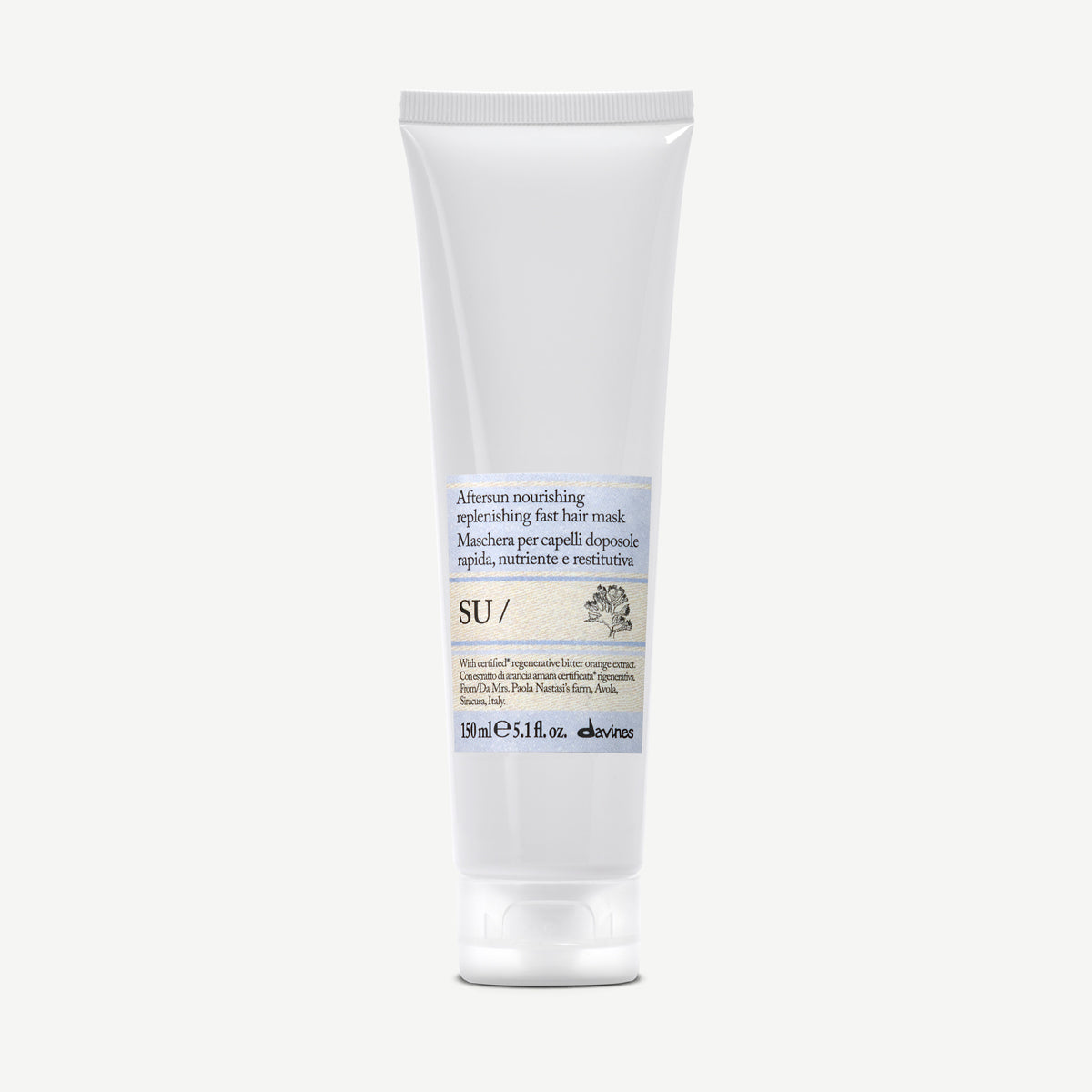 Davines UK SU Mask - Aftersun nourishing replenishing fast hair mask