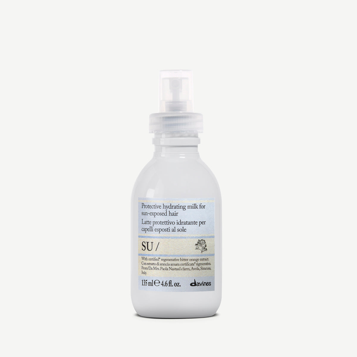 Davines UK SU Hair Milk - Protective hydrating milk for sun-exposed hair