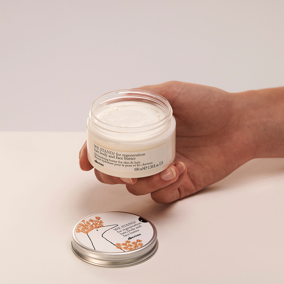 Davines UK WE STAND/for regeneration hair, body and face butter - Moisturizing butter for skin & hair