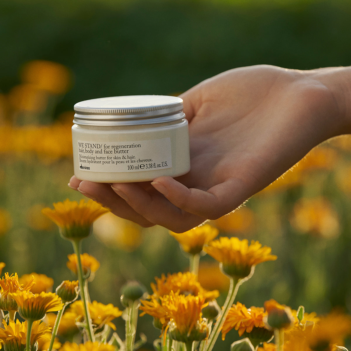 Davines UK WE STAND/for regeneration hair, body and face butter - Moisturizing butter for skin & hair