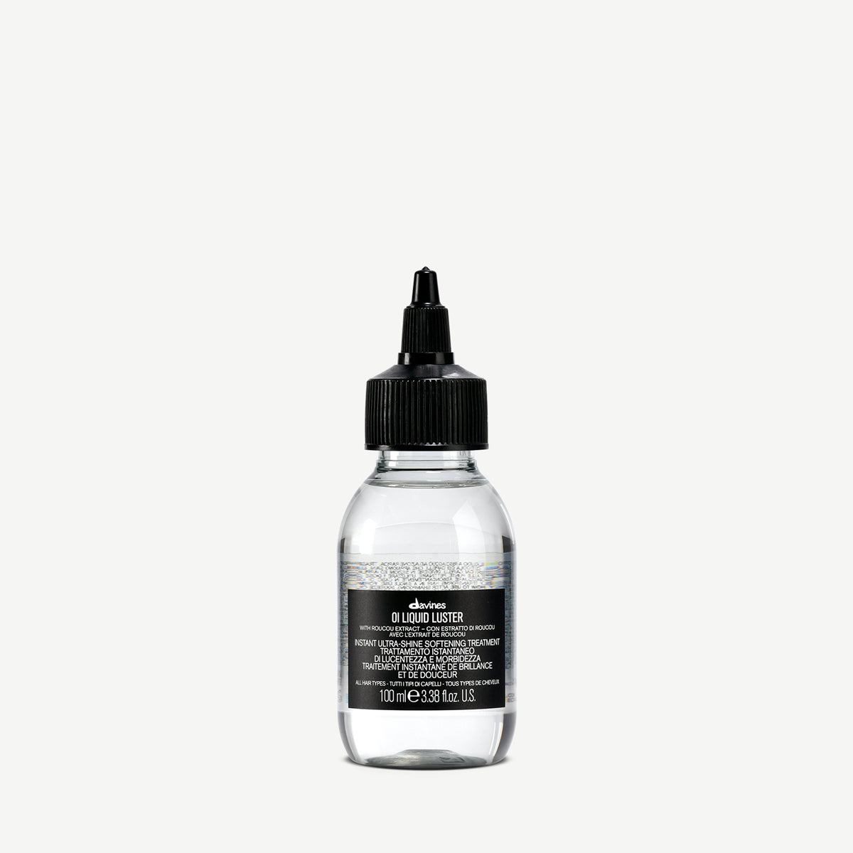 Translation missing: en.products.general.vendor: OI OI Liquid Luster Instant ultra-shine and softening gloss treatment for all hair types-100x.jpg?v=1757948203
