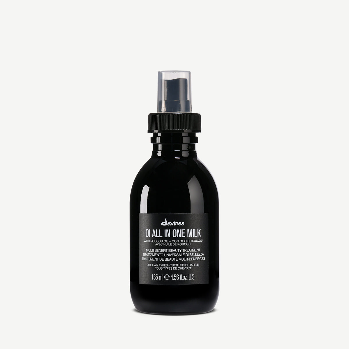 Davines UK OI All In One Milk - Leave-in hydrating treatment controls frizz, protects from heat, and adds shine and softness