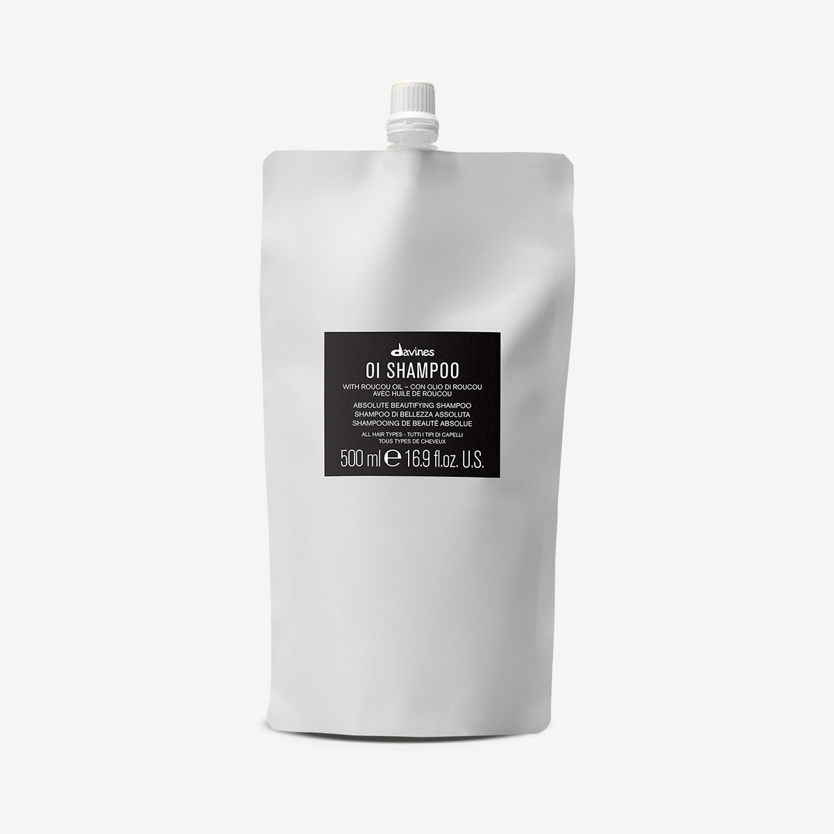 Davines UK OI Shampoo Refill - Gentle daily shampoo Refill for radiant, shiny, velvety-soft hair