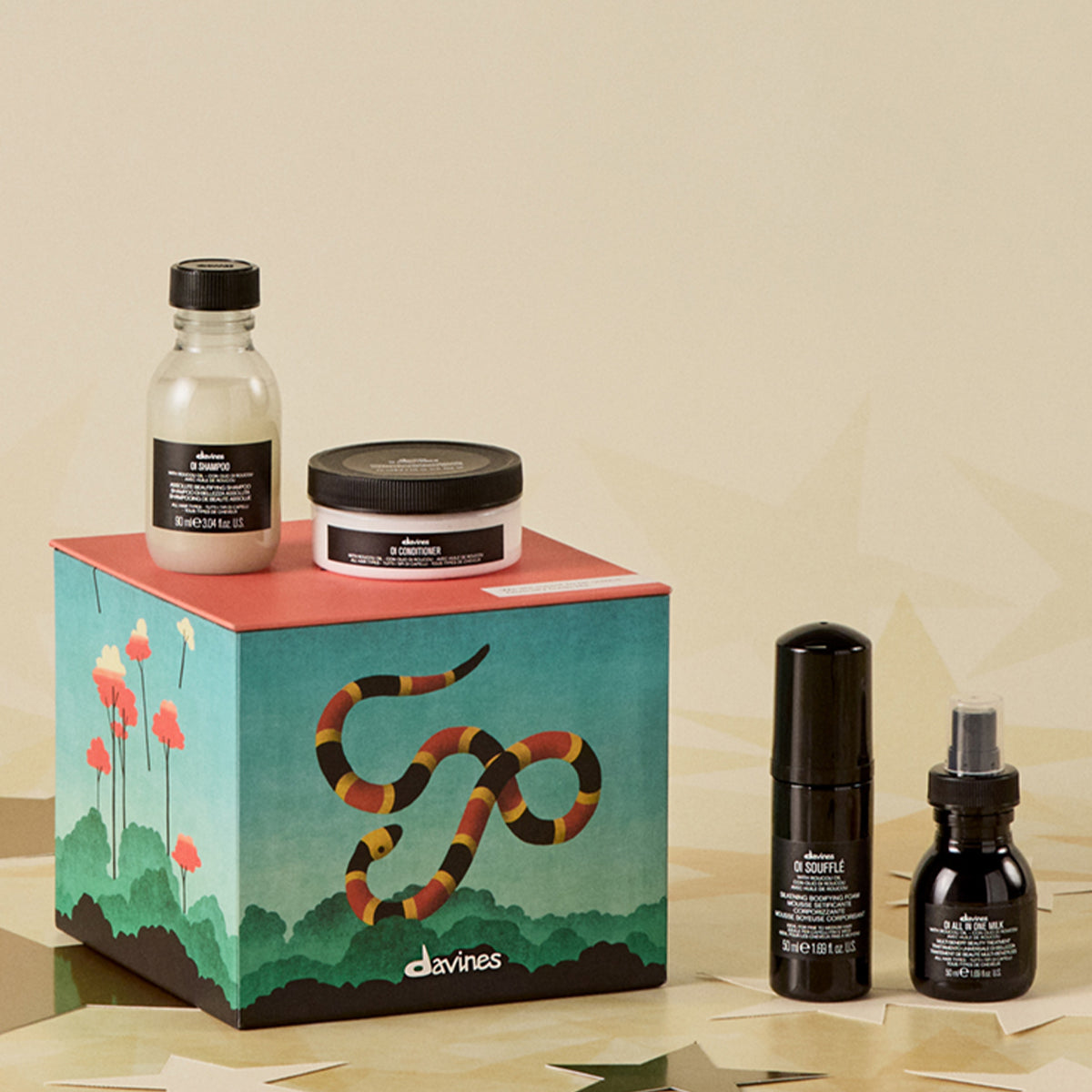 Davines UK OI Discovery Gift Set - The perfect extraordinary beauty set for amazing shine and beauty to the hair.