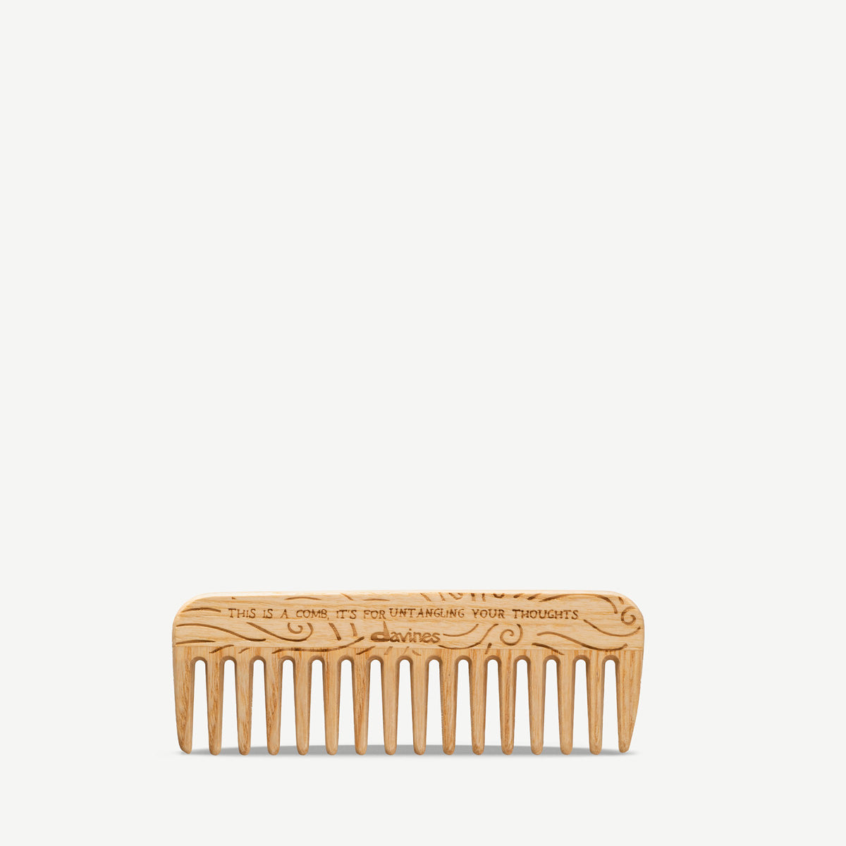 This Is A Comb Handmade wide-tooth detangling comb Davines