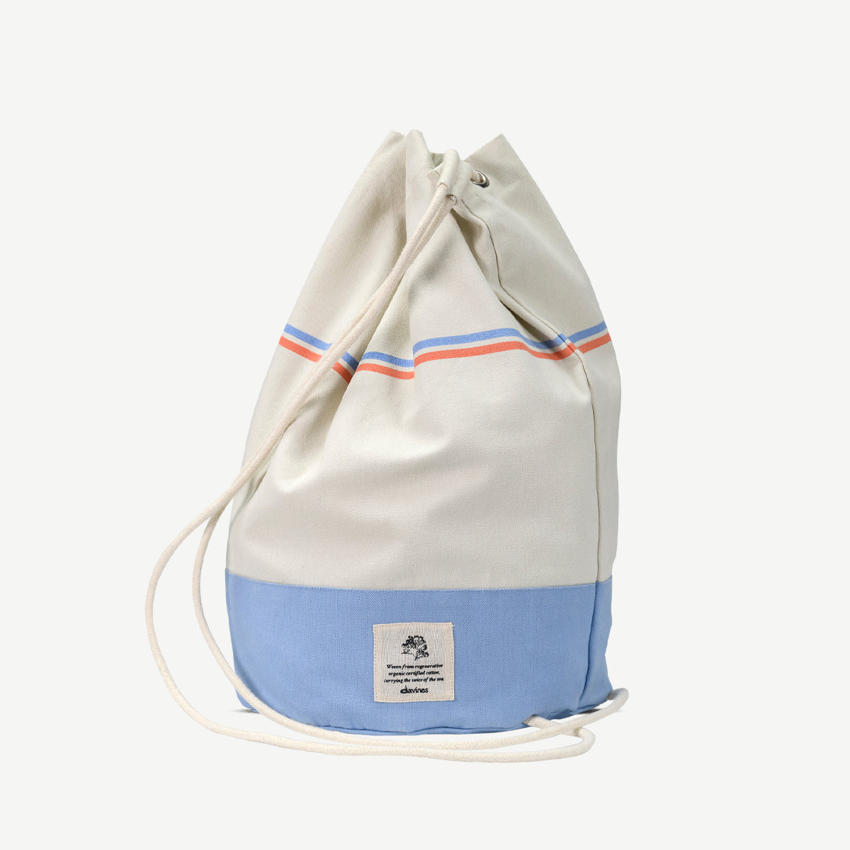 Davines UK Ocean Keeper Rucksack - Spacious summer rucksack made from ROC certified cotton.