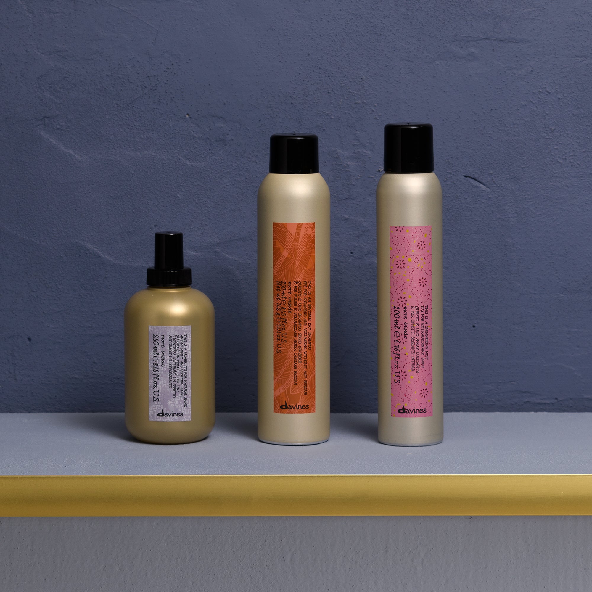 Davines UK This is a Primer - Anti-humidity bodifying tonic to support the fold in a natural way