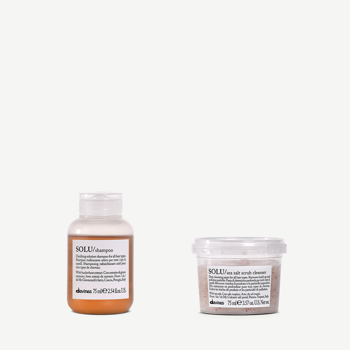 SOLU Travel Duo 1  Davines