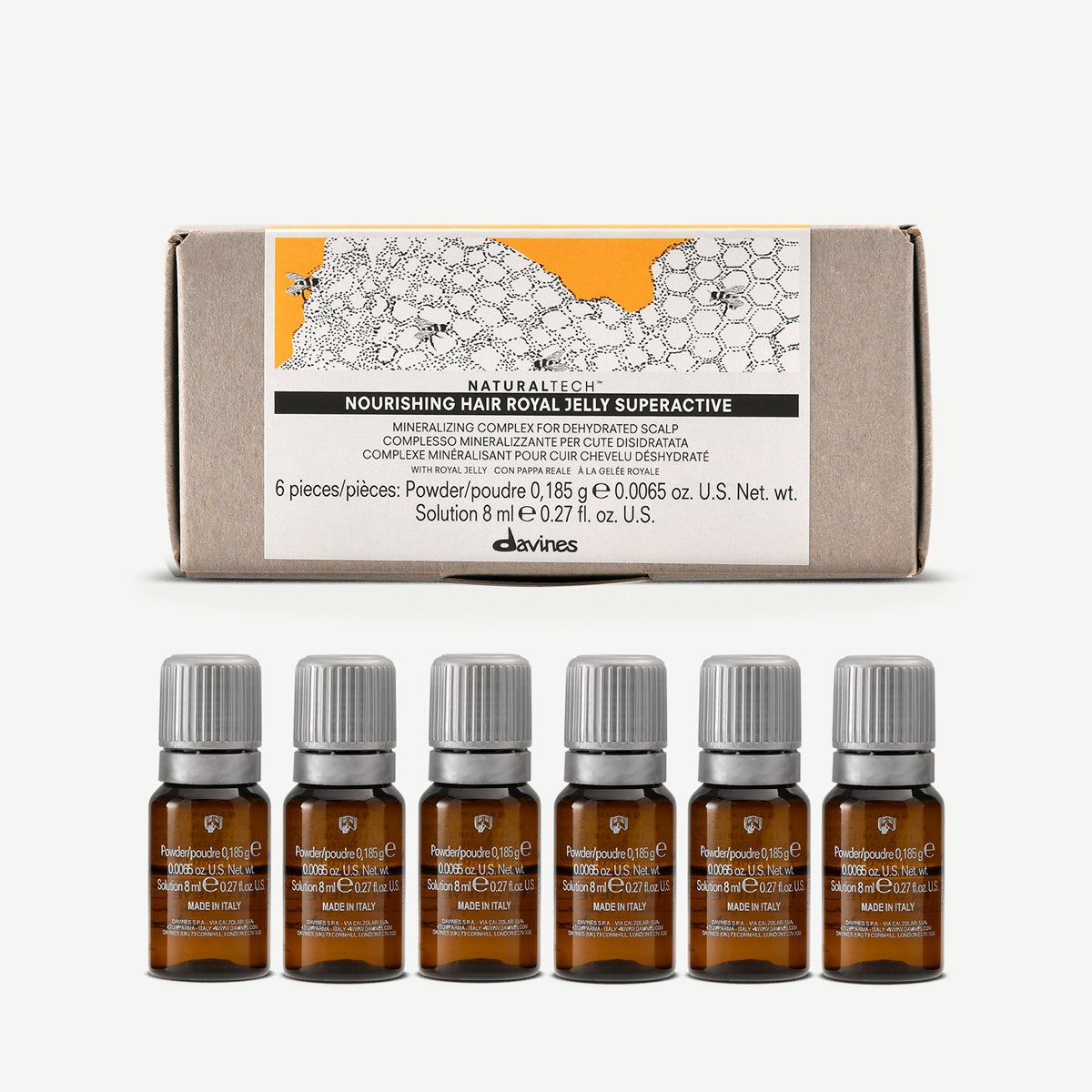 NOURISHING Hair Royal Jelly Superactive 1  8 mlDavines