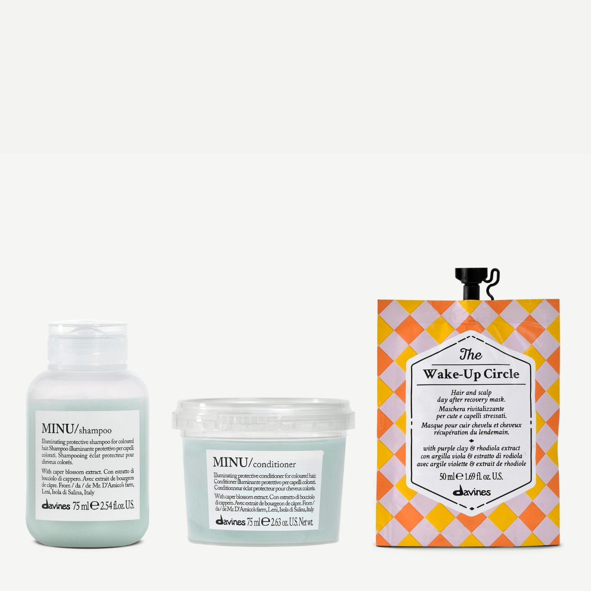 Coloured Hair Trial Kit 1  3 pz.Davines
