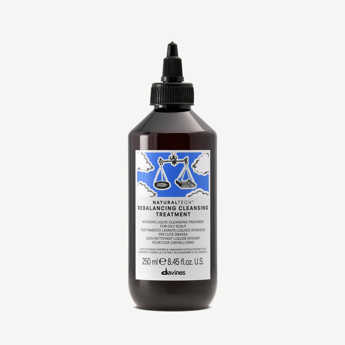 Davines UK REBALANCING Cleansing Treatment - Liquid cleansing treatment for greasy scalp