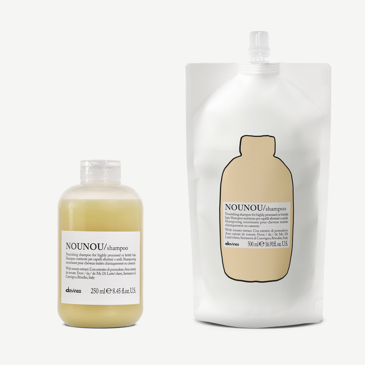 NOUNOU Shampoo + Refill 1  2 pz.Davines