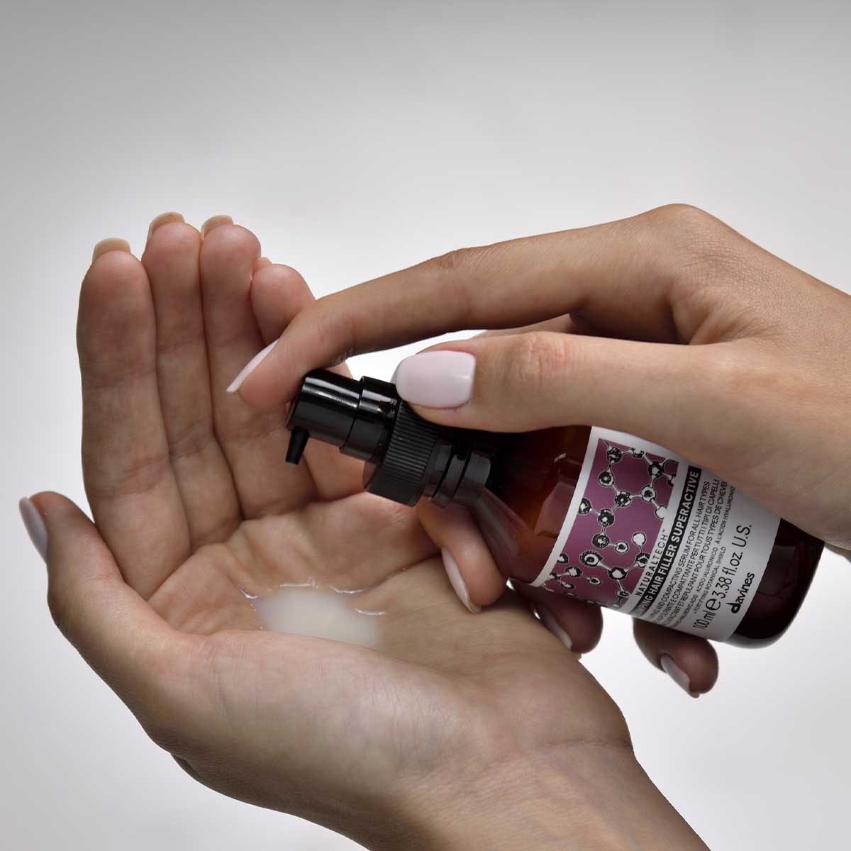 Davines UK REPLUMPING Hair Filler Superactive Leave-in - Replumping and compacting serum for all hair types