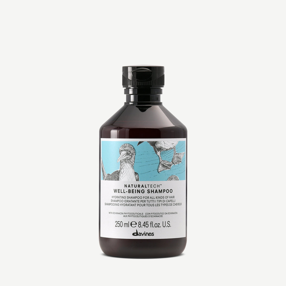 Davines UK WELLBEING Shampoo - Moisturizing shampoo for all hair types