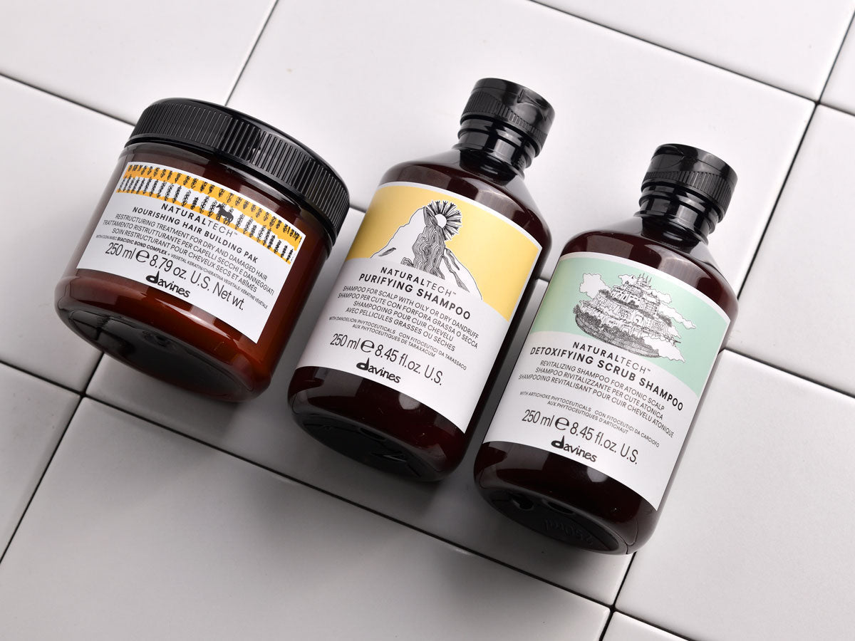 Davines Reviving Hair From Roots to Ends