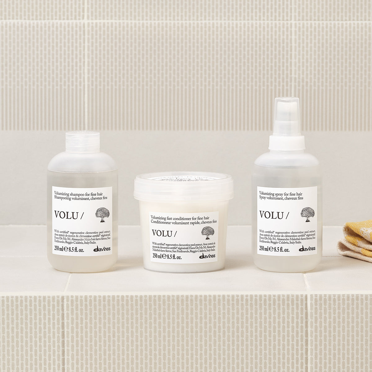 
Davines UK VOLU Conditioner - Volumizing fast conditioner for fine hair