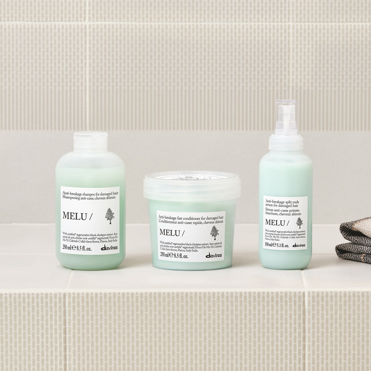 
Davines UK MELU Conditioner - Anti-breakage fast conditioner for damaged hair