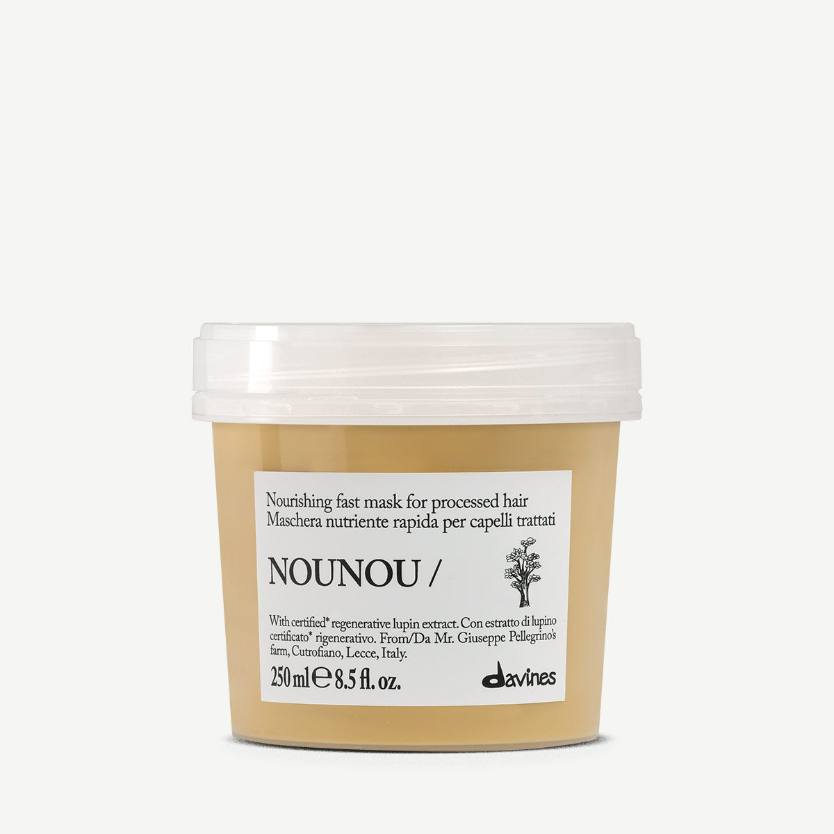 ASSURAN Mellow Mask L 280g×２ Nourishing fast mask for processed hair NOUNOU Mask | Davines