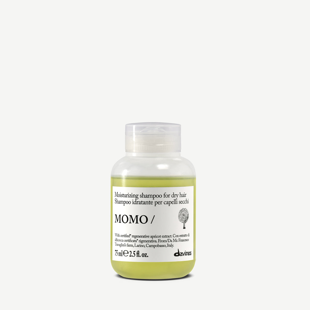 
Davines UK MOMO Shampoo - Moisturizing shampoo for dry hair