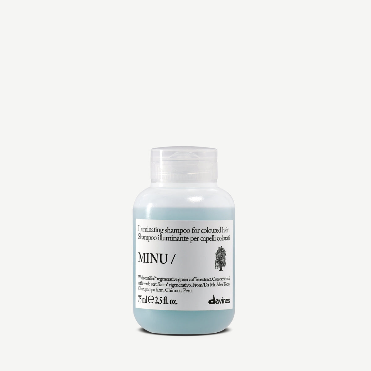 
Davines UK MINU Shampoo for coloured hair - Illuminating shampoo for coloured hair