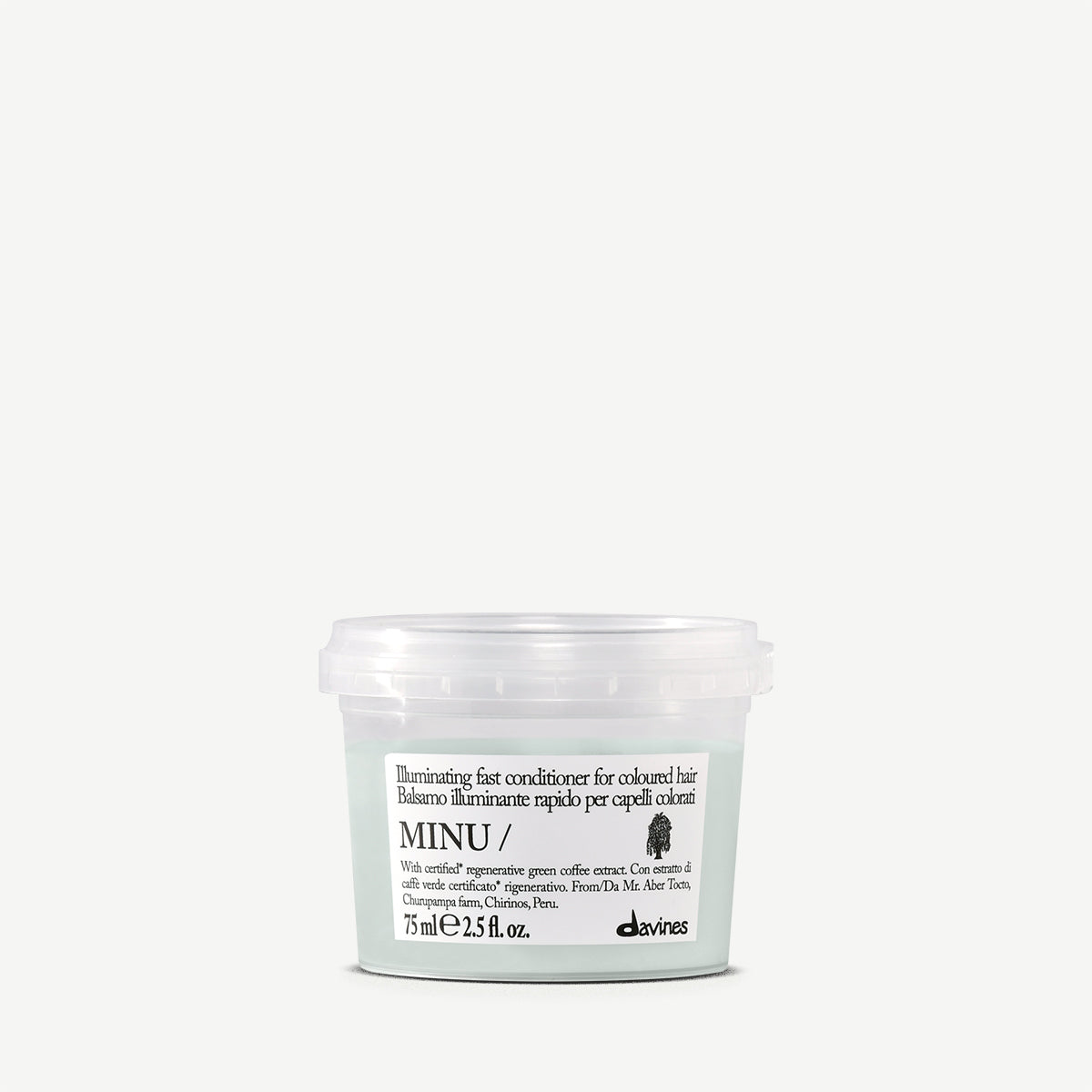 
Davines UK MINU Conditioner for coloured hair - Illuminating fast conditioner for coloured hair