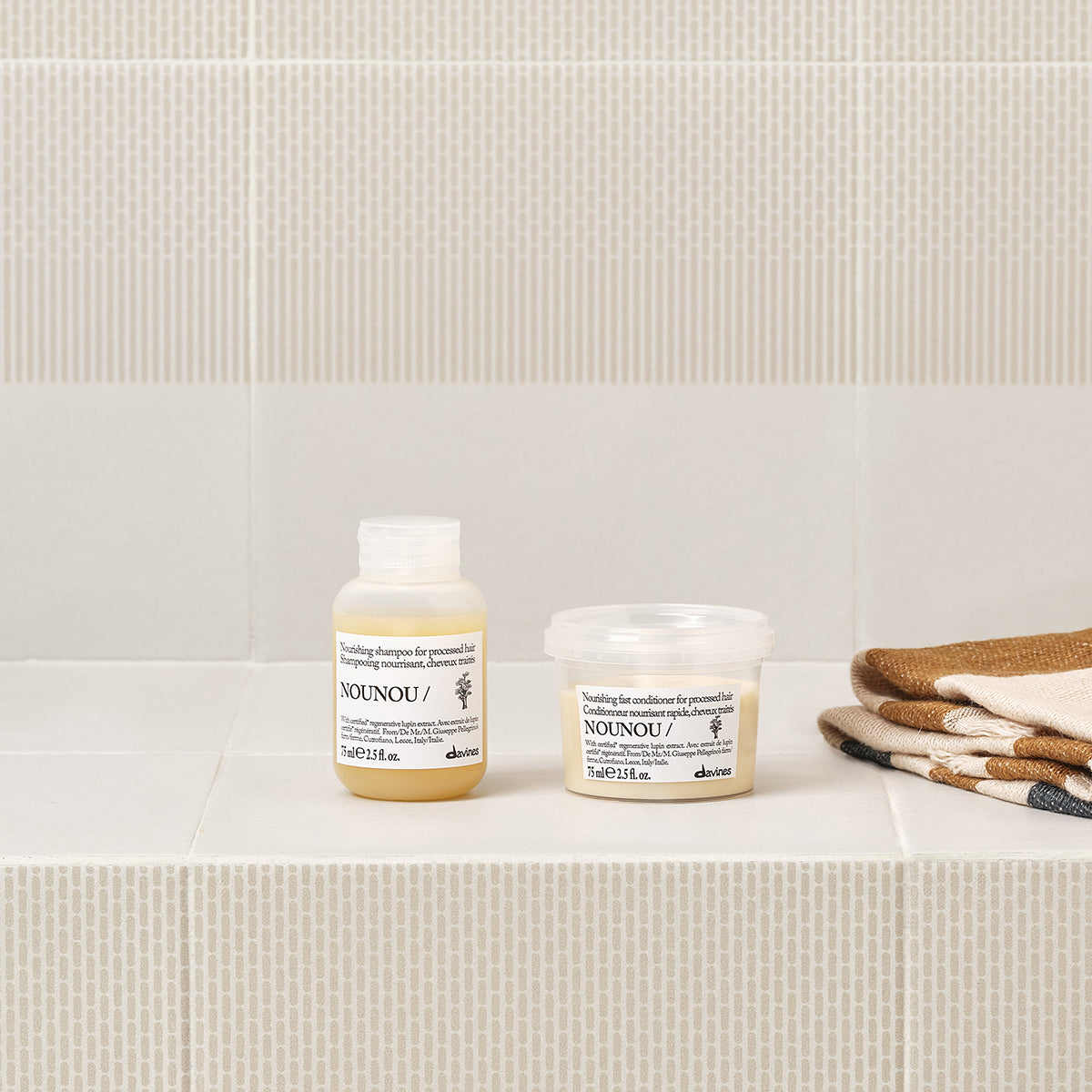 
Davines UK NOUNOU Shampoo - Nourishing shampoo for processed hair