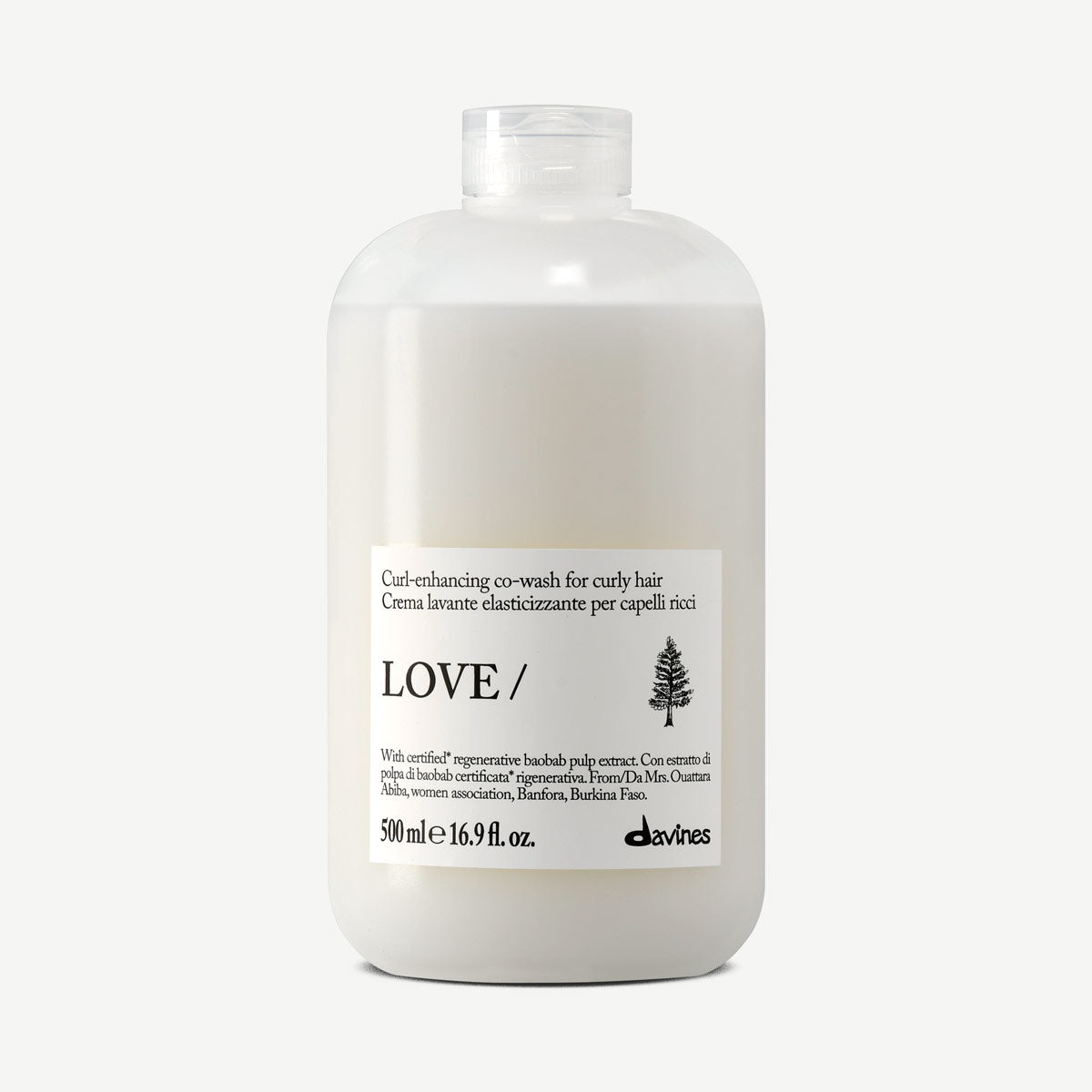 LOVE CURL Co-wash 1  500 mlDavines
