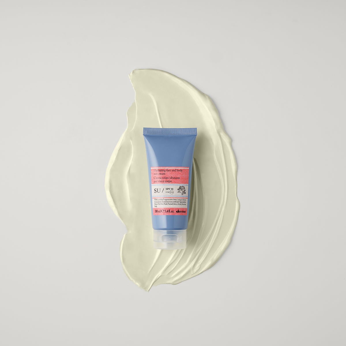 
Davines UK SU SPF50 - Hydrating SPF 50 face and body sun cream