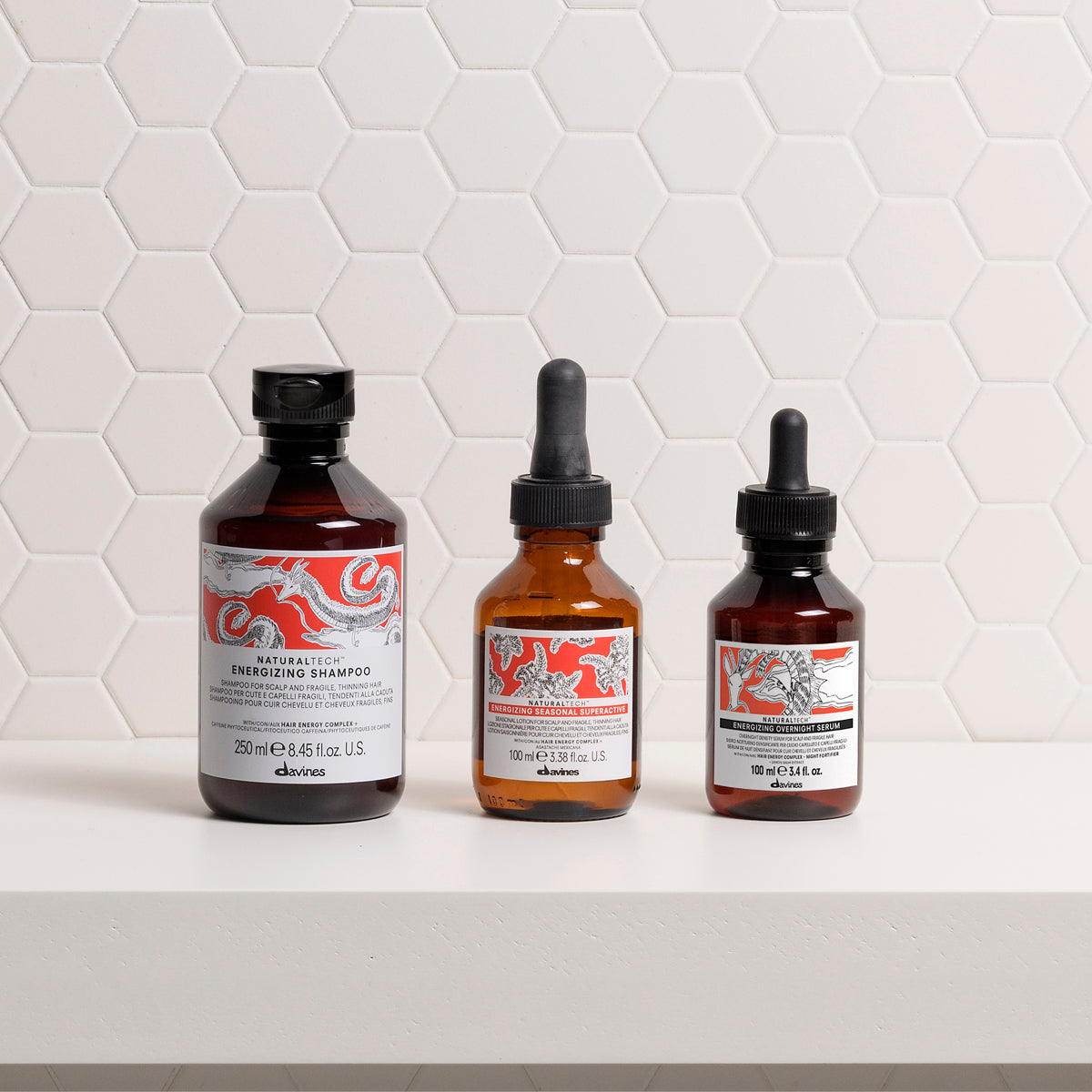 
Davines UK ENERGIZING Overnight Serum - Overnight leave-in serum for scalp and hair. 