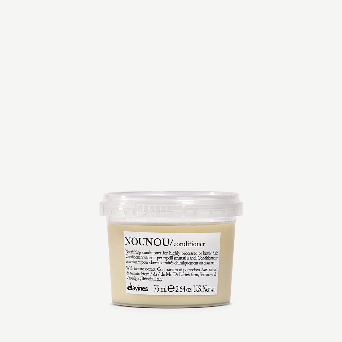 Translation missing: en.products.general.vendor: ESSENTIAL HAIRCARE NOUNOU Conditioner  Nourishing and detangling conditioner for highly processed or brittle hair -100x.jpg?v=1742312792
