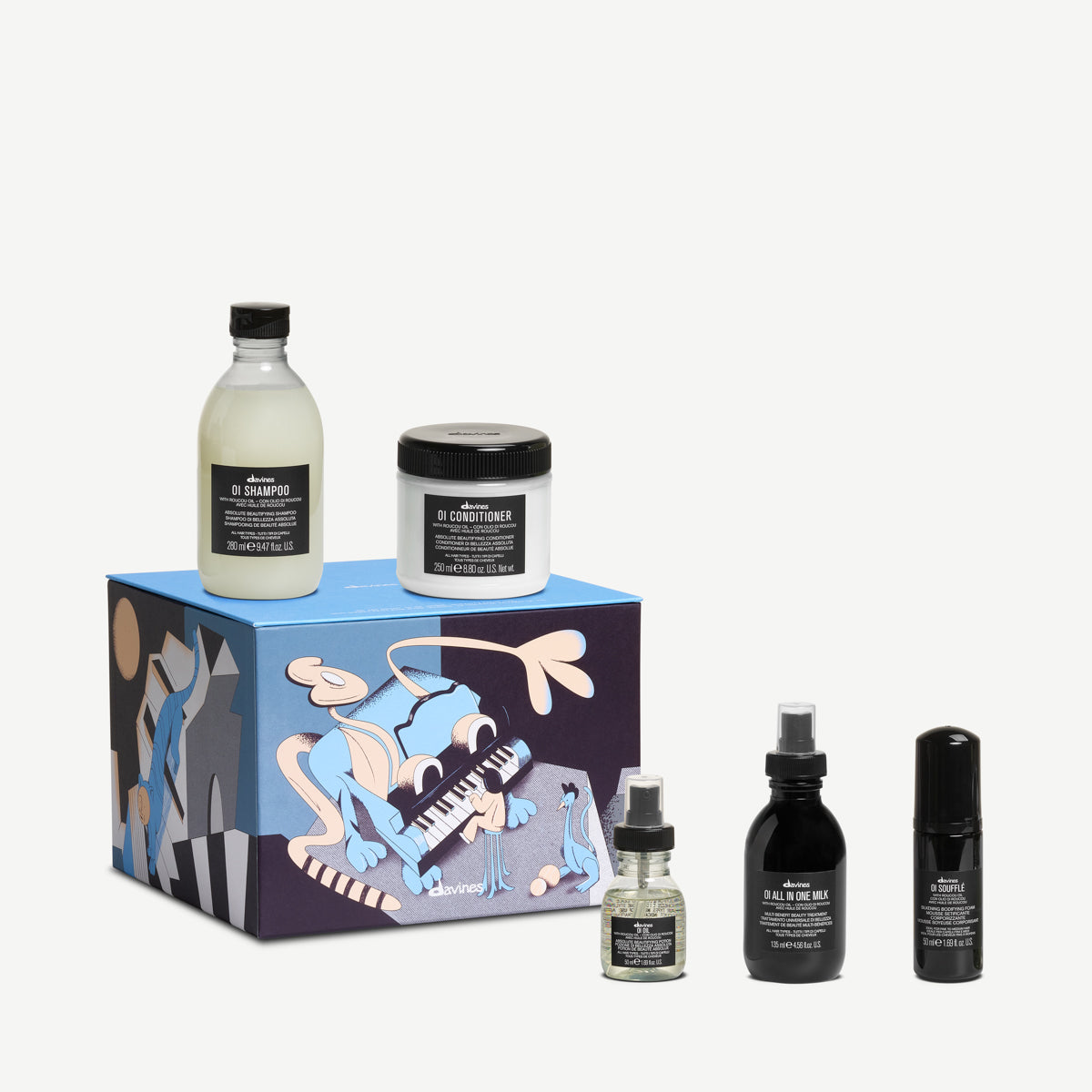 OI Lux Set for All Hair Types 1  Davines

