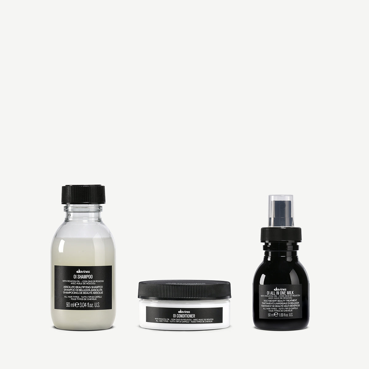 Hair Travel Set | OI Mini Set - Davines UK
