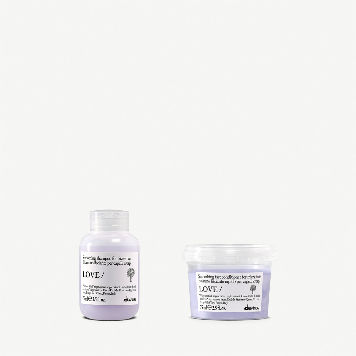 LOVE Smoothing Travel Set 1  1 kitDavines
