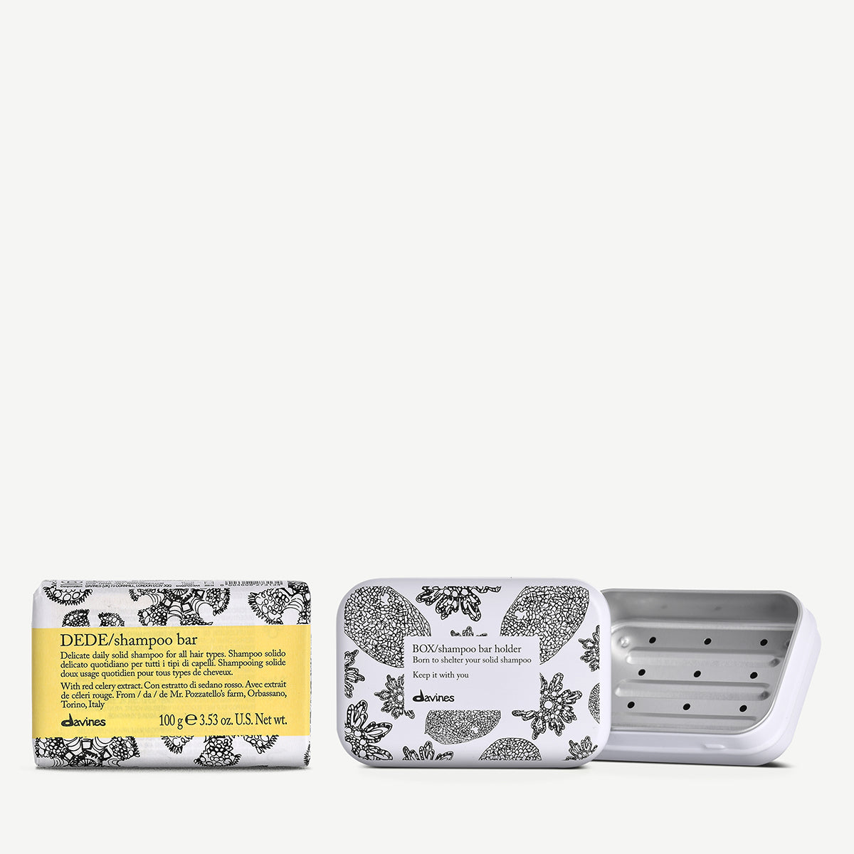 DEDE Shampoo Bar + Case 1  Davines
