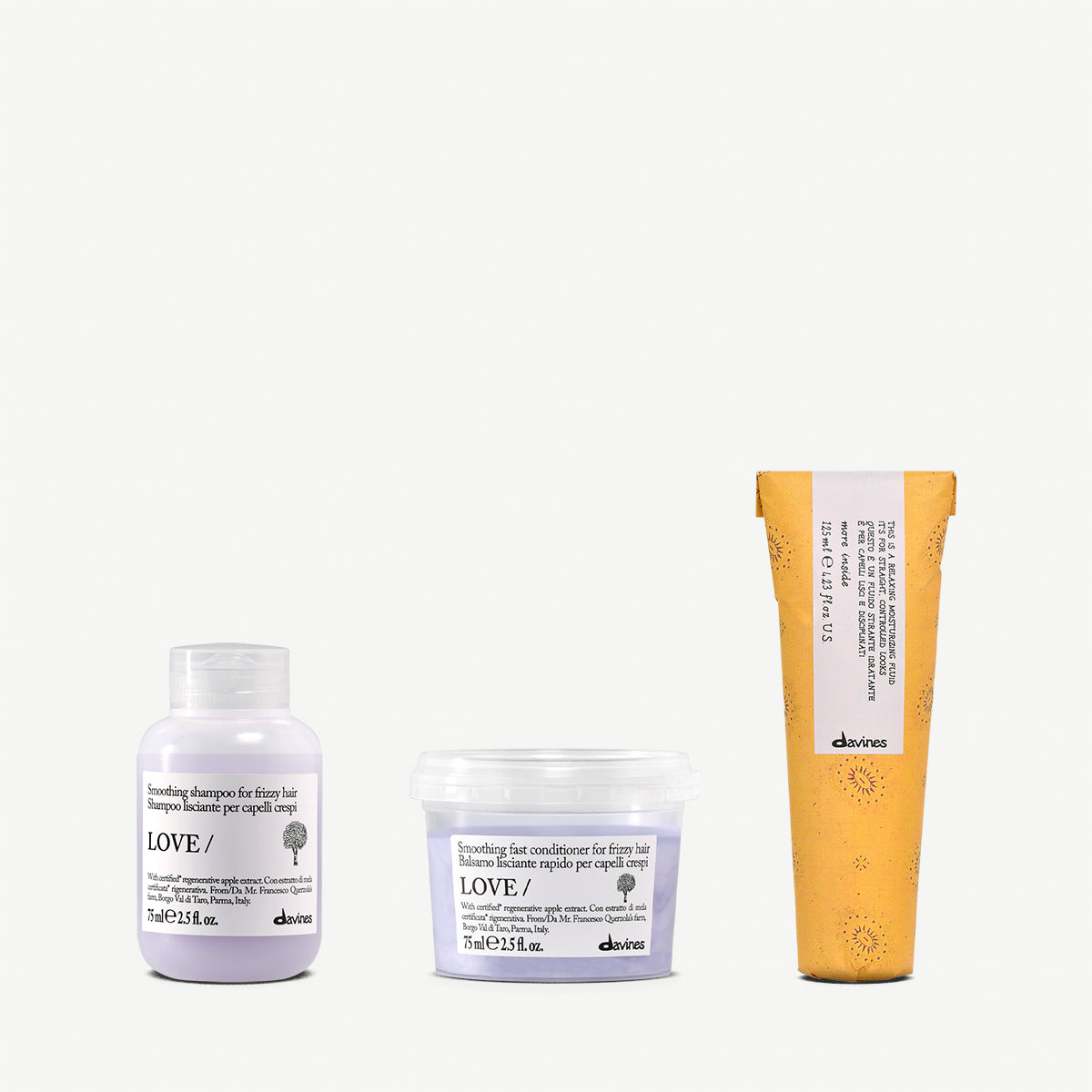 Straight Hair Trial Kit 1  1 kitDavines
