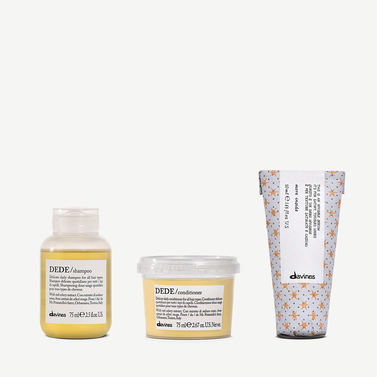 【davines】ヘアケア3点セット Kit for short hair, ideal for daily styling Short Hair Trial Kit