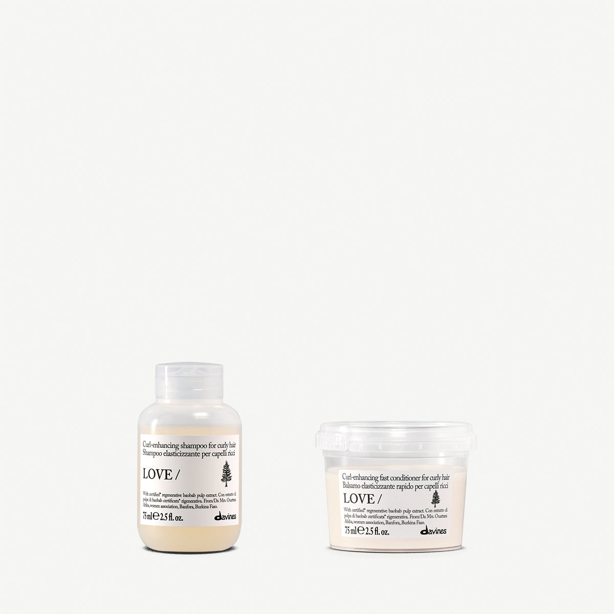 LOVE CURL Travel Duo 1  1 kitDavines
