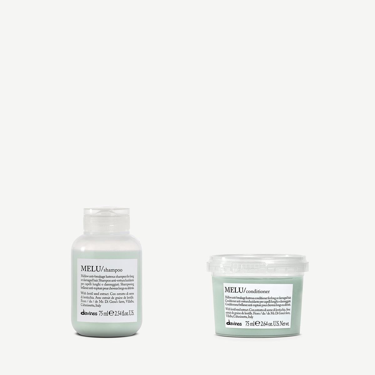 Translation missing: en.products.general.vendor: SET MELU Travel Duo Kit to prevent hair breakage and nourish the ends-100x.jpg?v=1754393445
