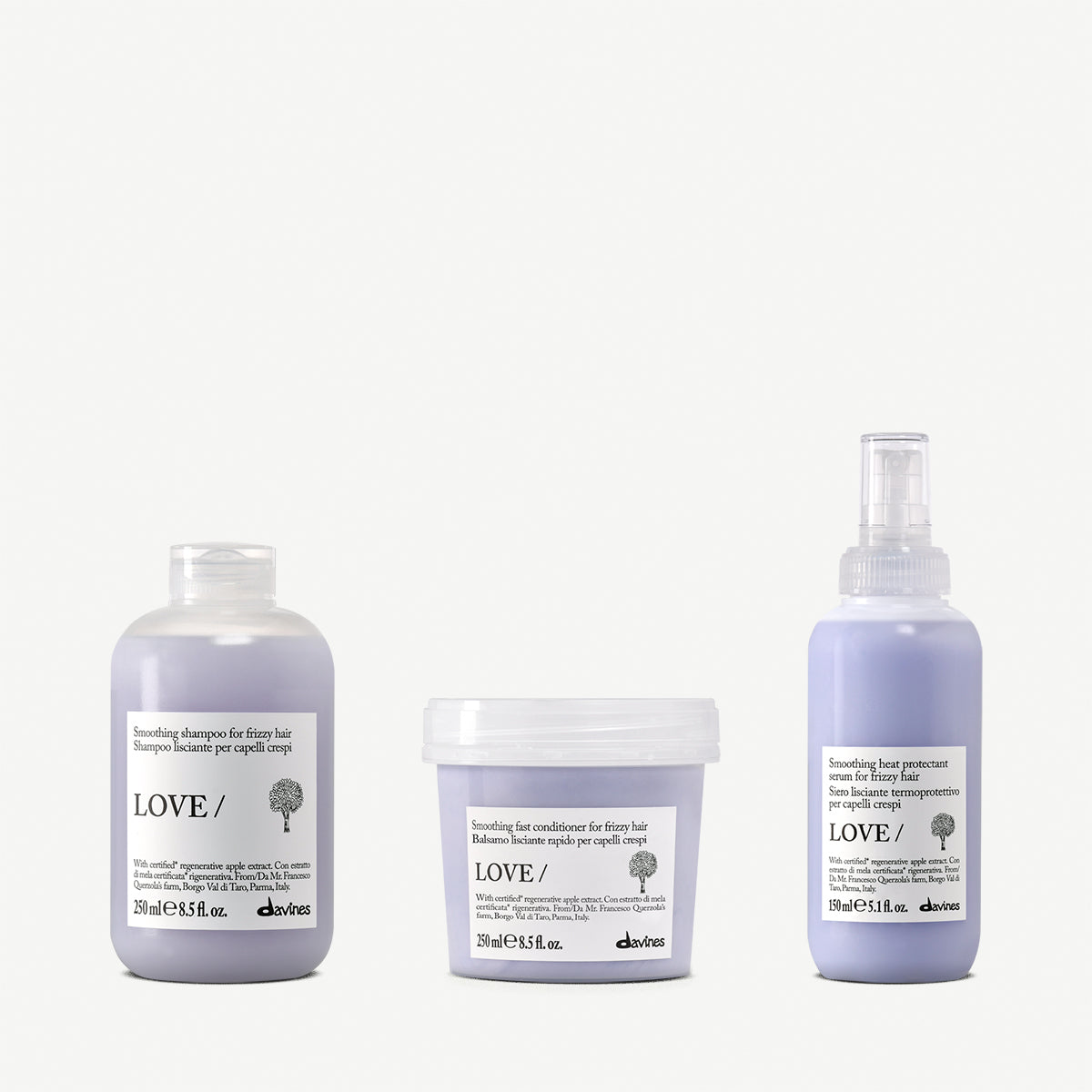 LOVE SMOOTHING Kit 1  1 kitDavines

