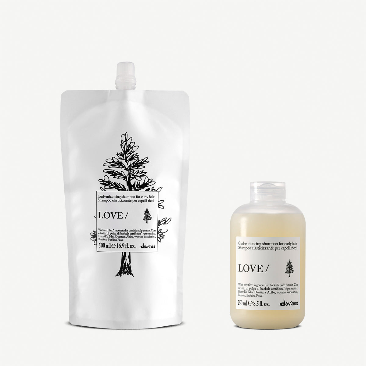 LOVE CURL Shampoo + Refill 1  Davines
