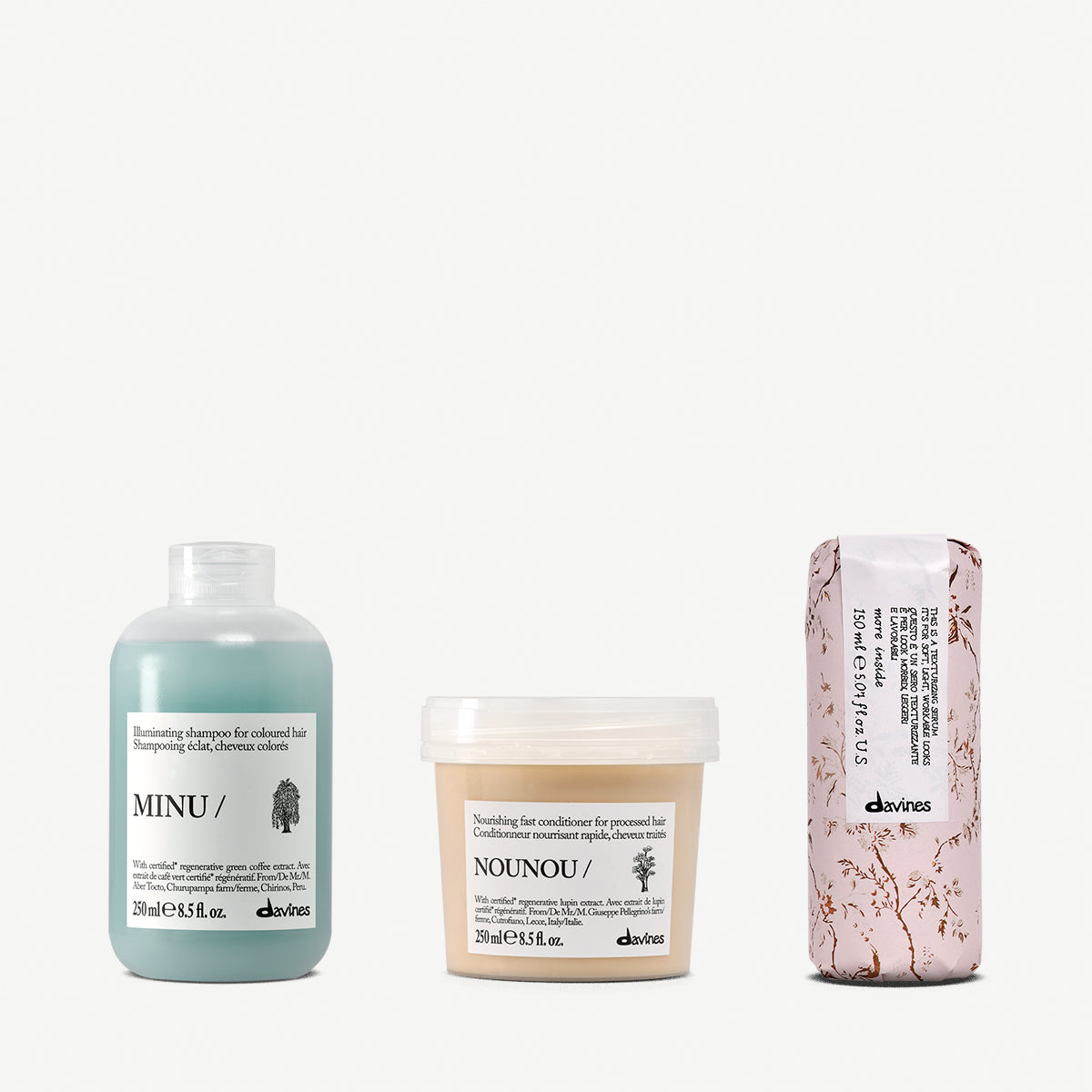【いちご】davines ヘアケアセット Nourish coloured hair The Nourished Colour Set | Davines