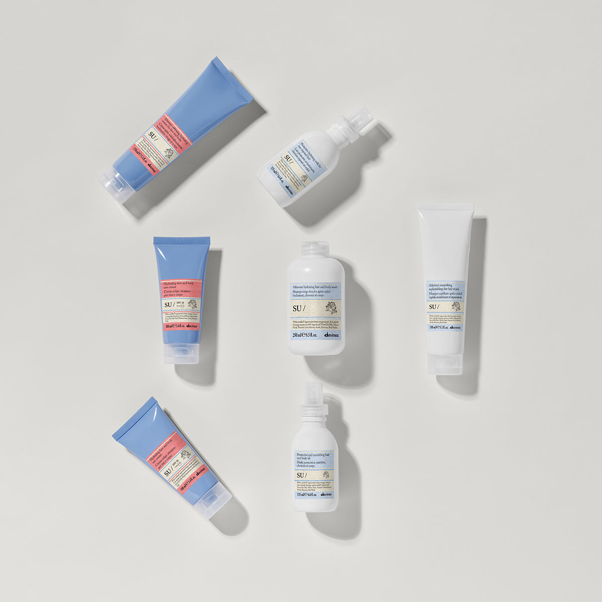 
Davines UK SU SPF50 - Hydrating SPF 50 face and body sun cream