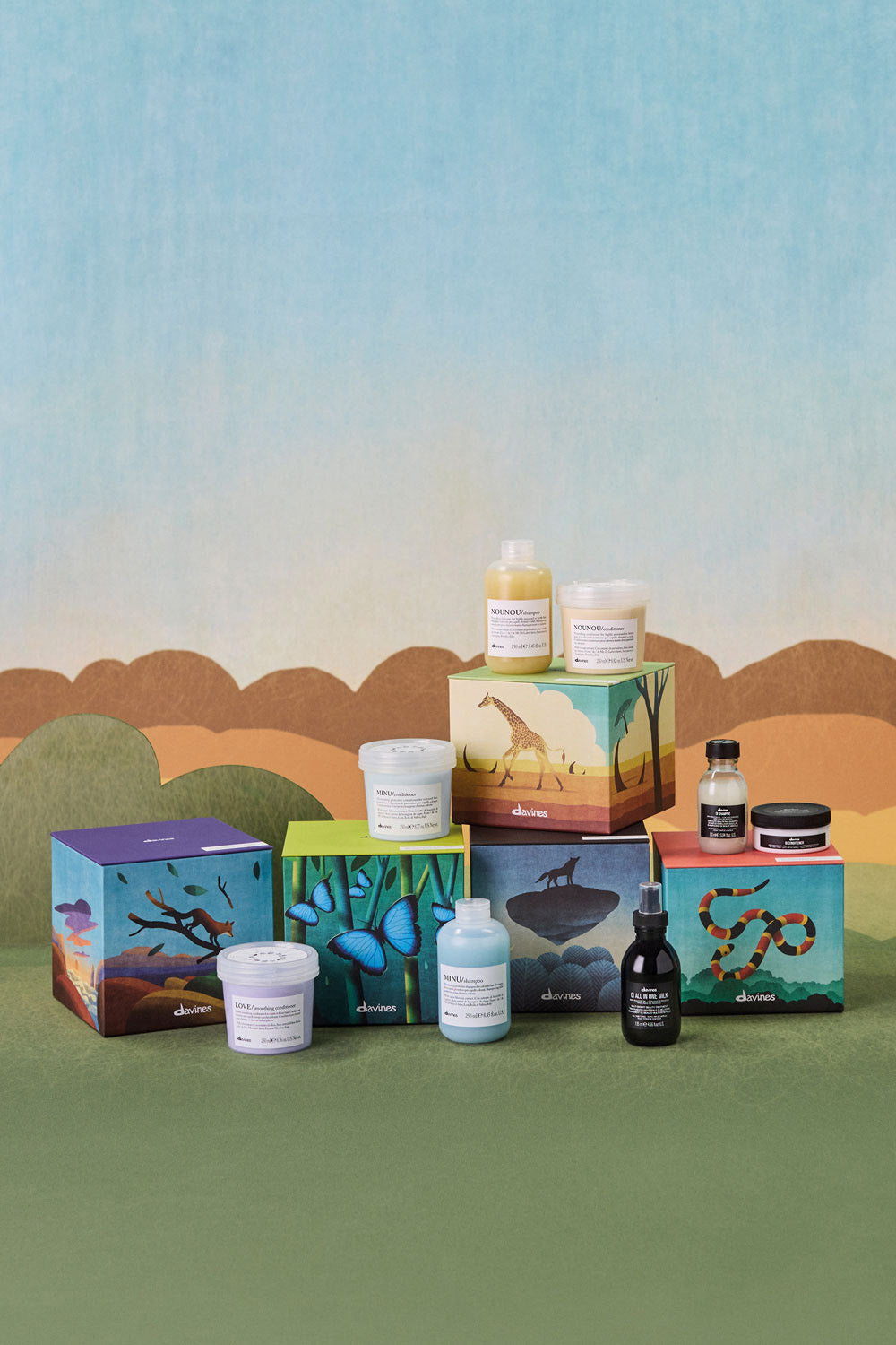 A gift set to suit every hair type 1  Davines uk
