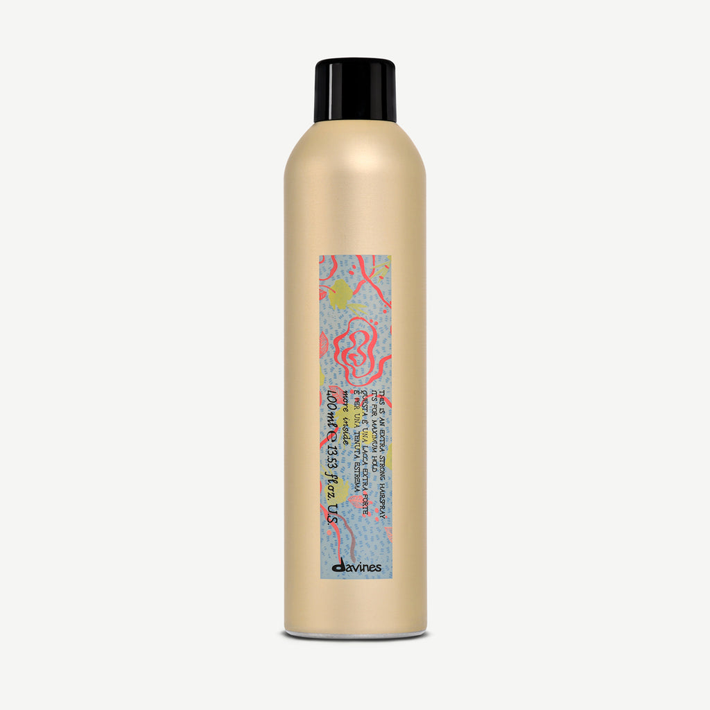 This Is An Extra Strong Hair Spray