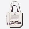We Sustain Beauty Bag  GROW BEAUTIFUL regenerative organic lifestyle bag    Davines
